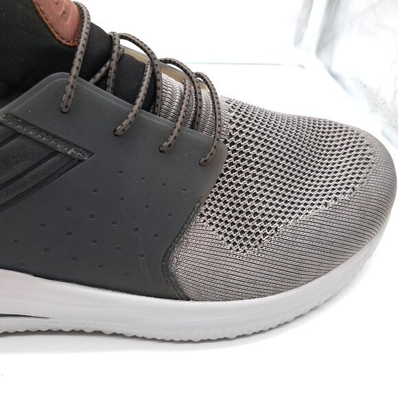 Skechers Mens Delson 3.0 - Cicada Knitted Bungee Lace Slip On - Size 13 - Picture 12 of 14